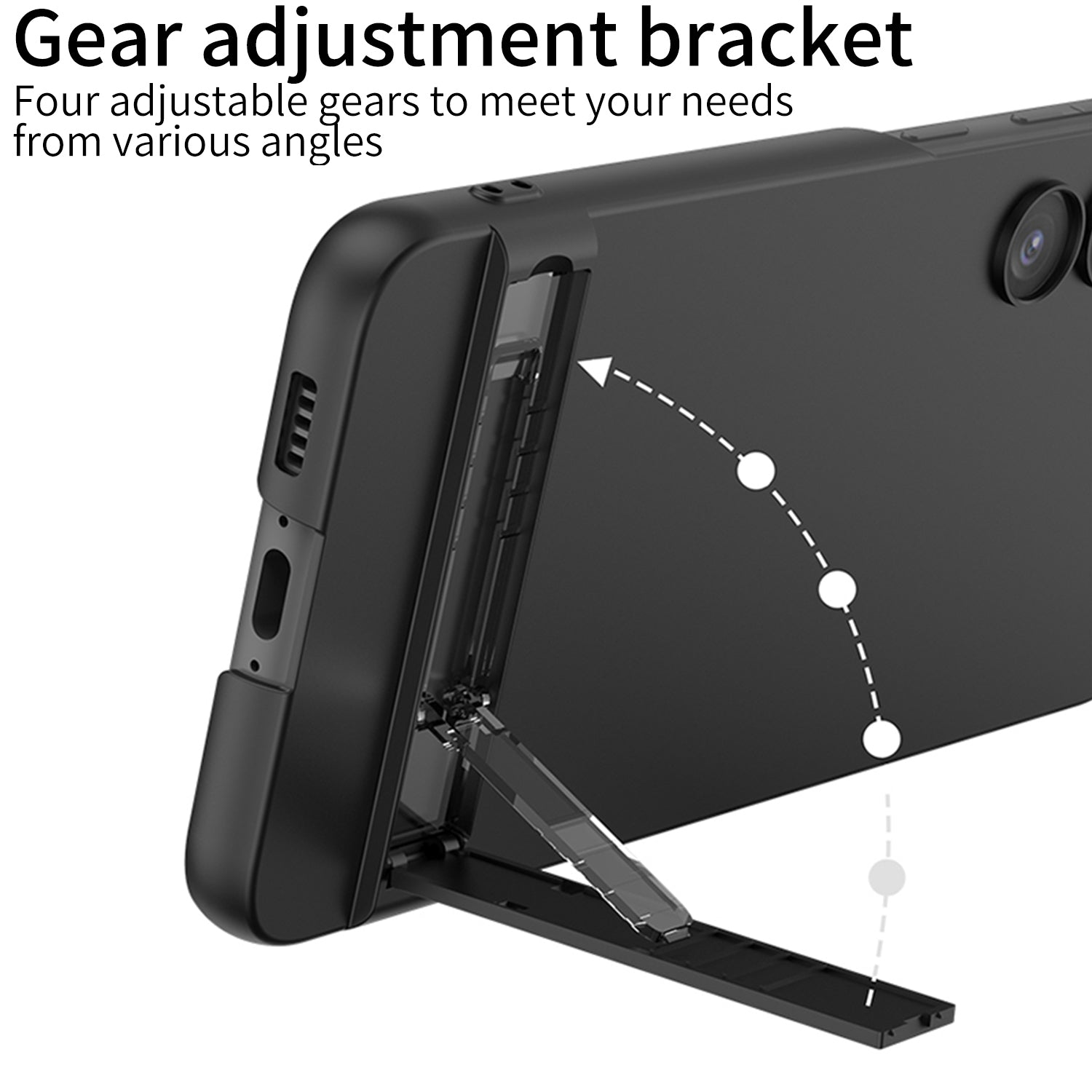GKK til Samsung Galaxy S23 Kickstand Beskyttende telefoncover Robust hårdt PC Slim Cover GKK til Samsung Galaxy S23 Kickstand Beskyttende telefoncover Robust hårdt PC Slim Cover